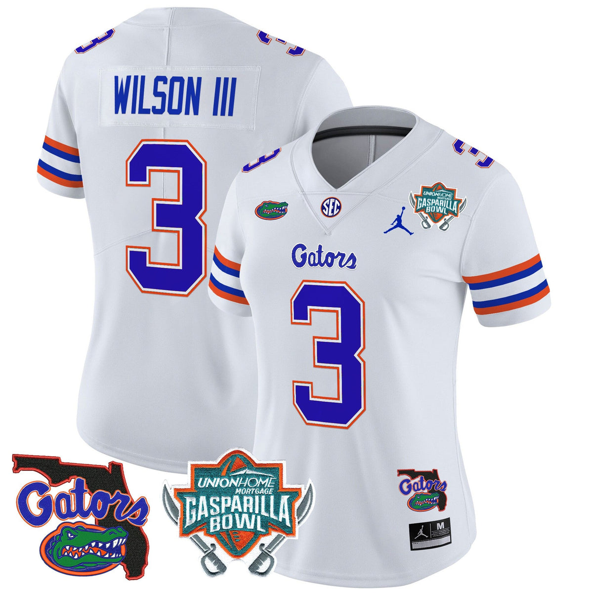 Women's Florida Gators 2025 Gasparilla Bowl Patch Vapor Limited Jersey - All Stitched - image 43