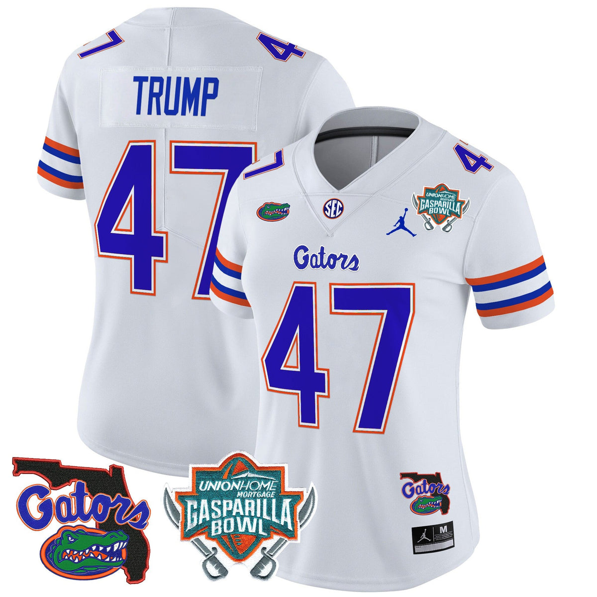 Women's Florida Gators 2025 Gasparilla Bowl Patch Vapor Limited Jersey - All Stitched - image 47
