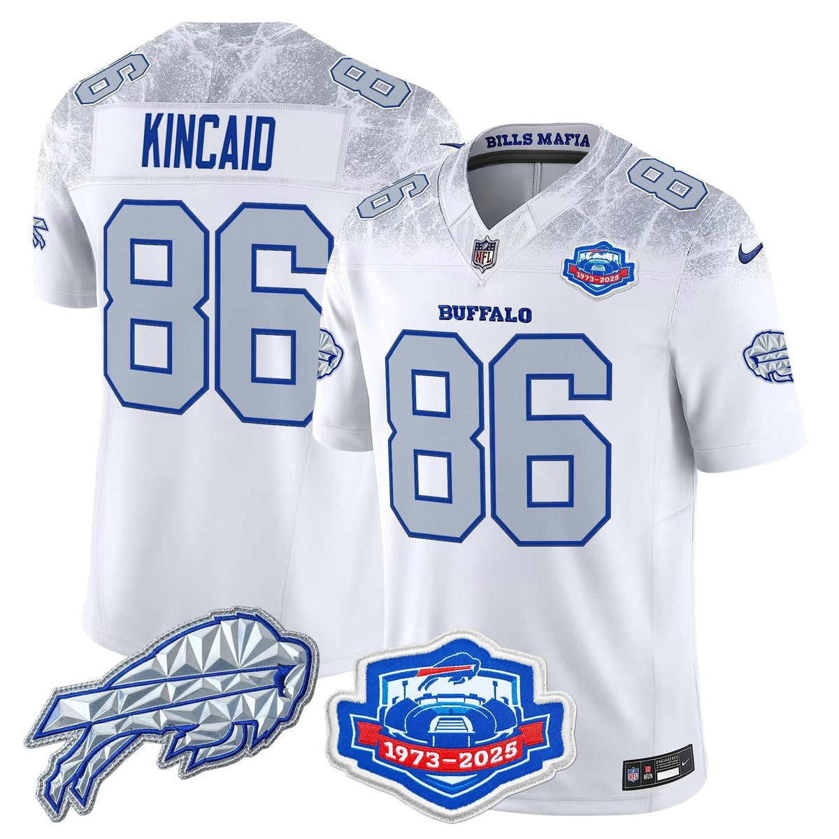 BUF 2025 "Rivalries" Vapor Limited Jersey - Farewell Season Patch - image 5