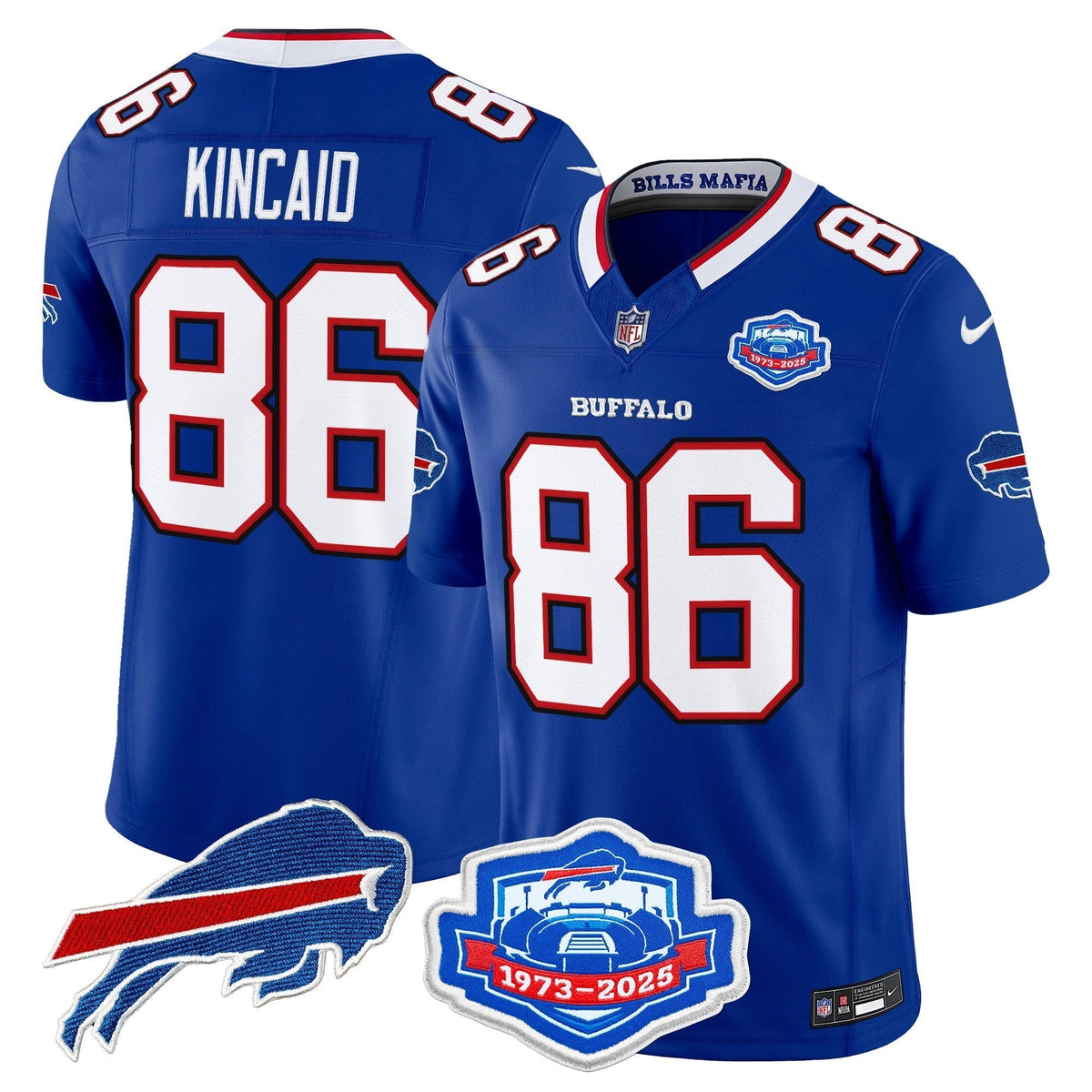 BUF 2025 "Rivalries" Vapor Limited Jersey - Farewell Season Patch - image 12