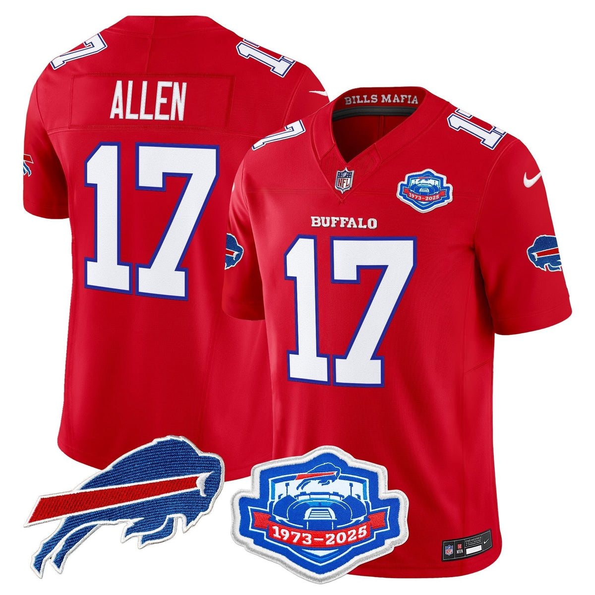 BUF 2025 "Rivalries" Vapor Limited Jersey - Farewell Season Patch - image 15