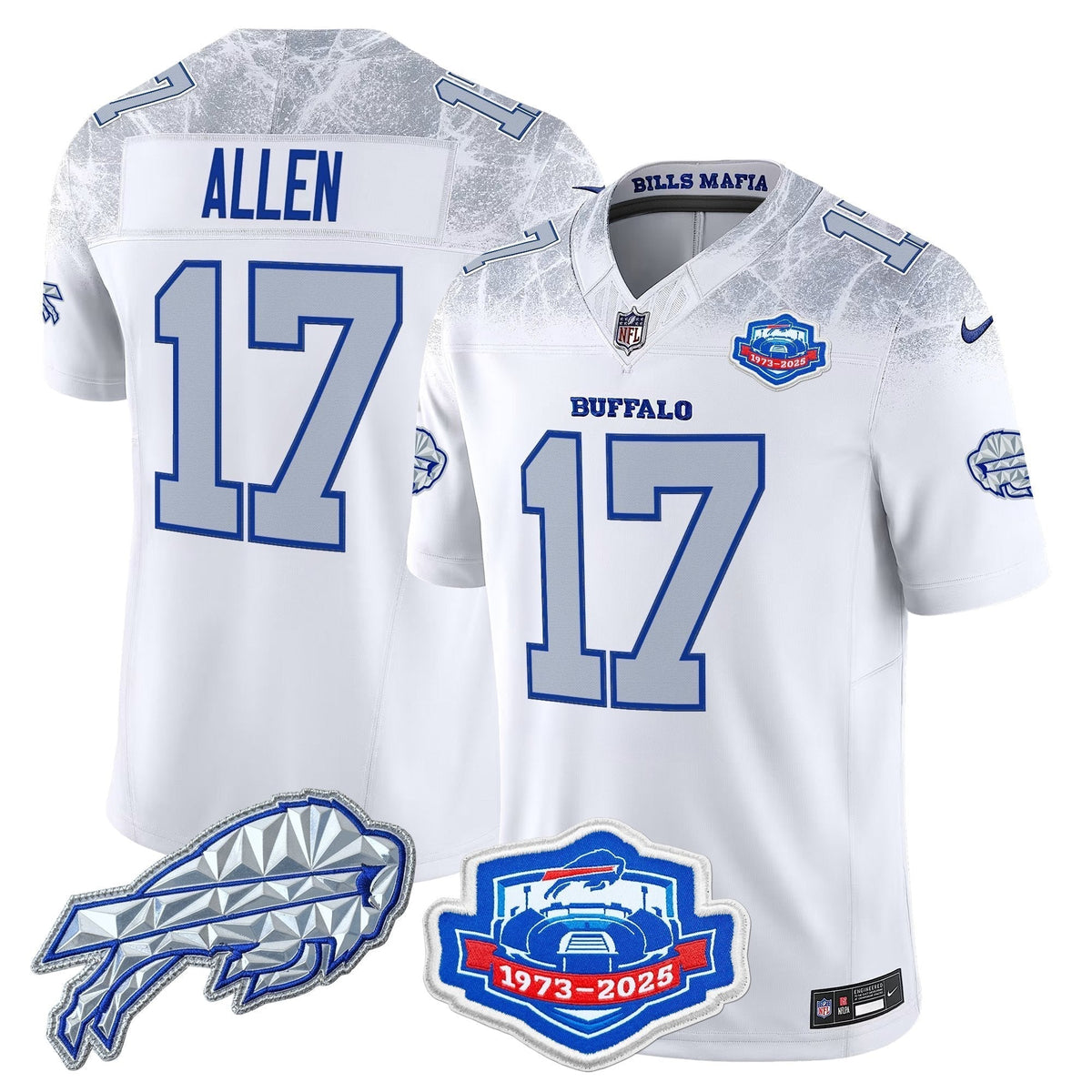 BUF 2025 "Rivalries" Vapor Limited Jersey - Farewell Season Patch - image 1