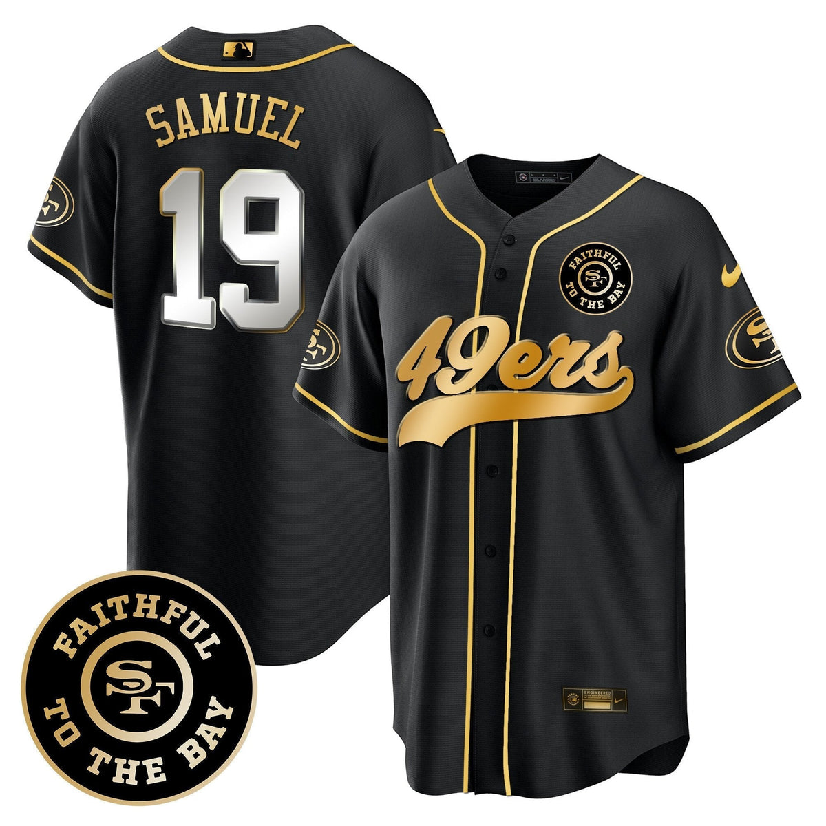 SF Faithful To The Bay Patch Baseball Jersey - All Stitched - image 46