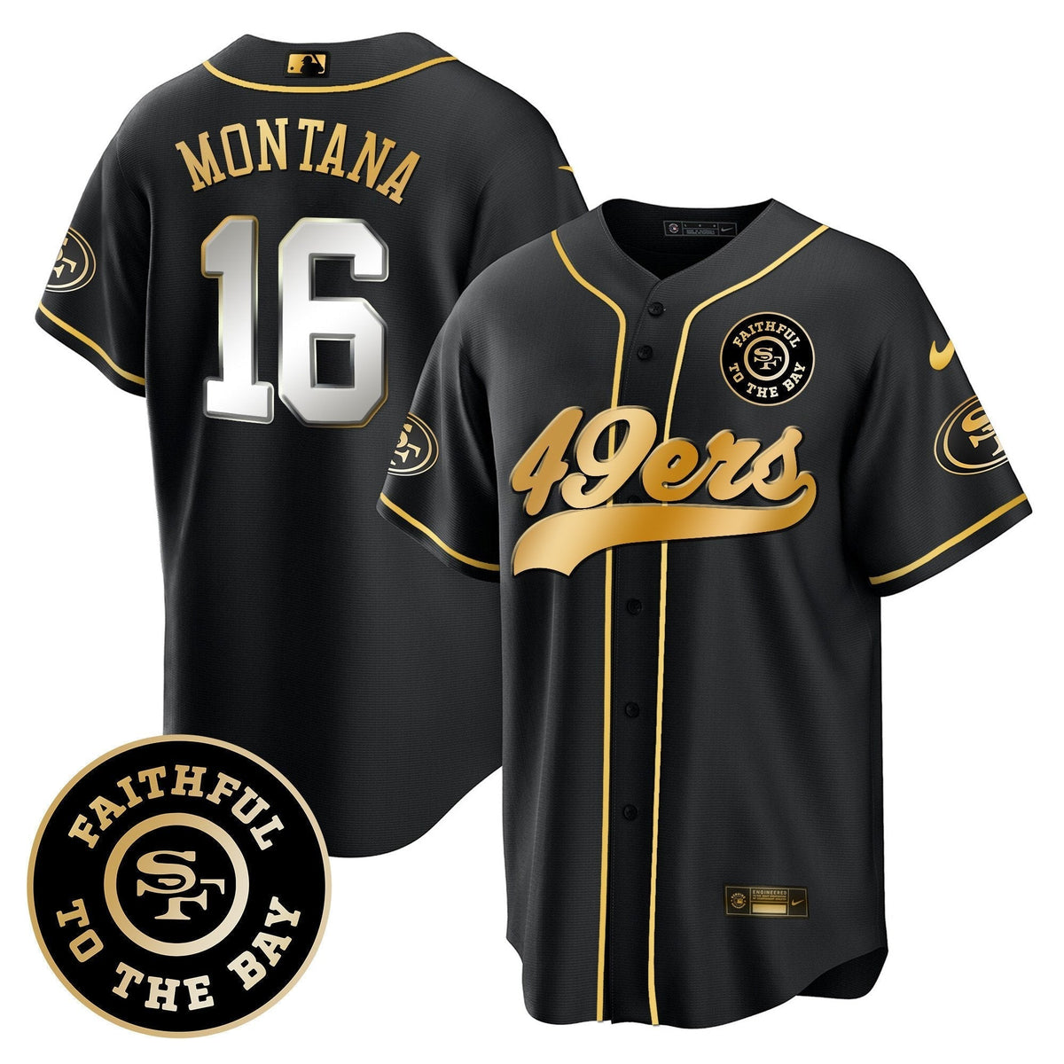 SF Faithful To The Bay Patch Baseball Jersey - All Stitched - image 52