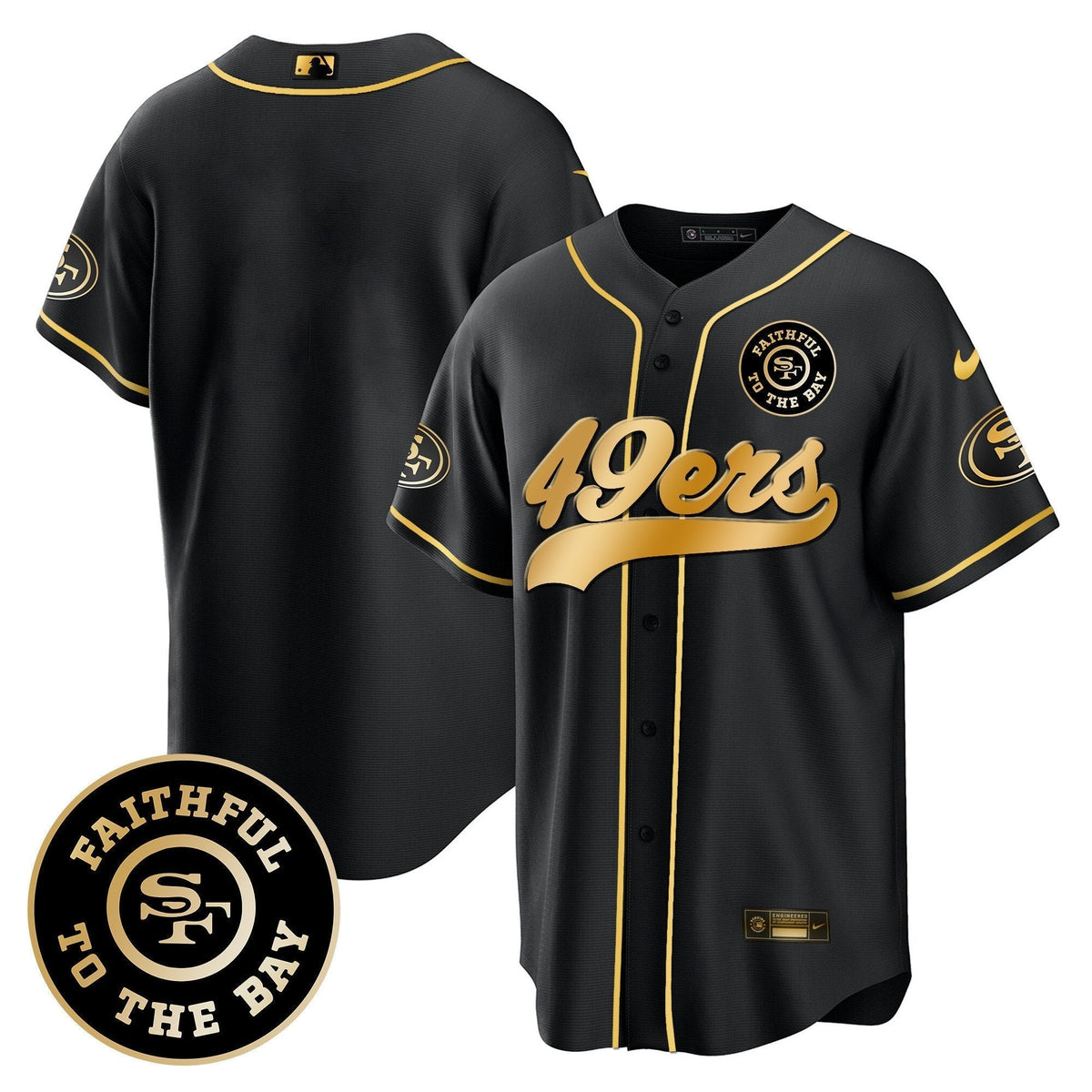 SF Faithful To The Bay Patch Baseball Jersey - All Stitched - image 55