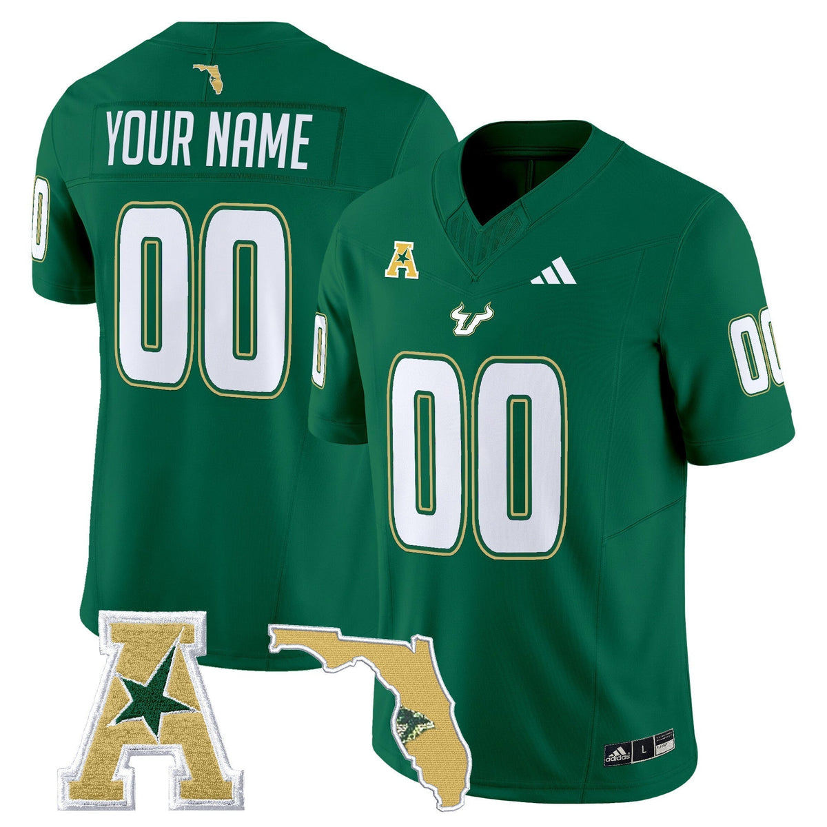 South Florida Bulls 2025 Vapor Limited Custom Jersey - All Stitched - image 2