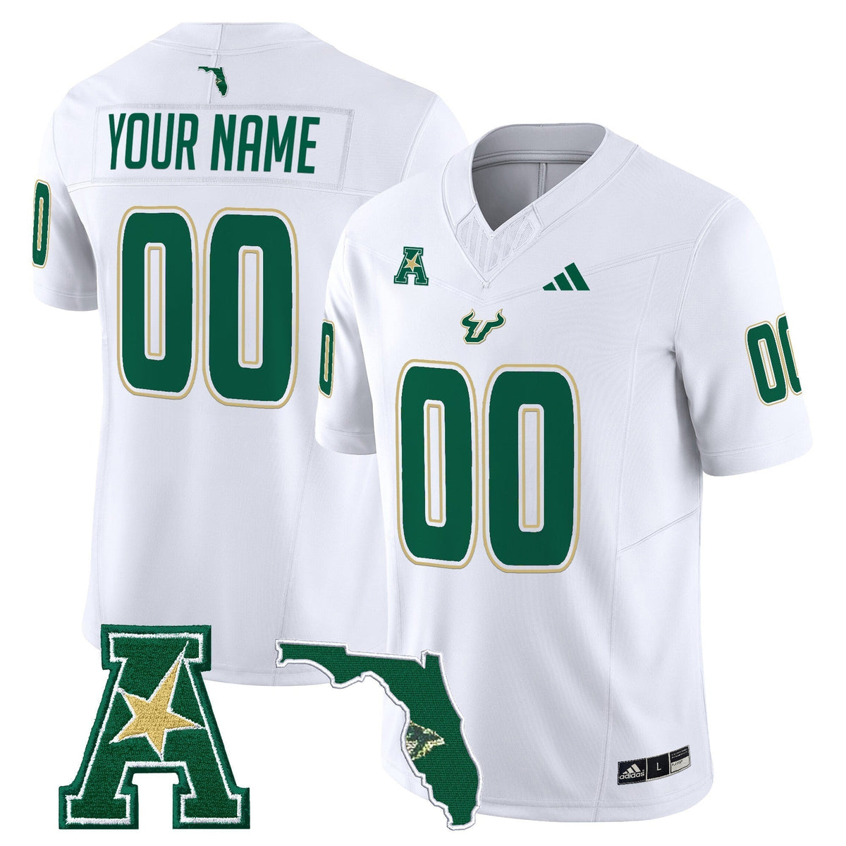 South Florida Bulls 2025 Vapor Limited Custom Jersey - All Stitched - image 3