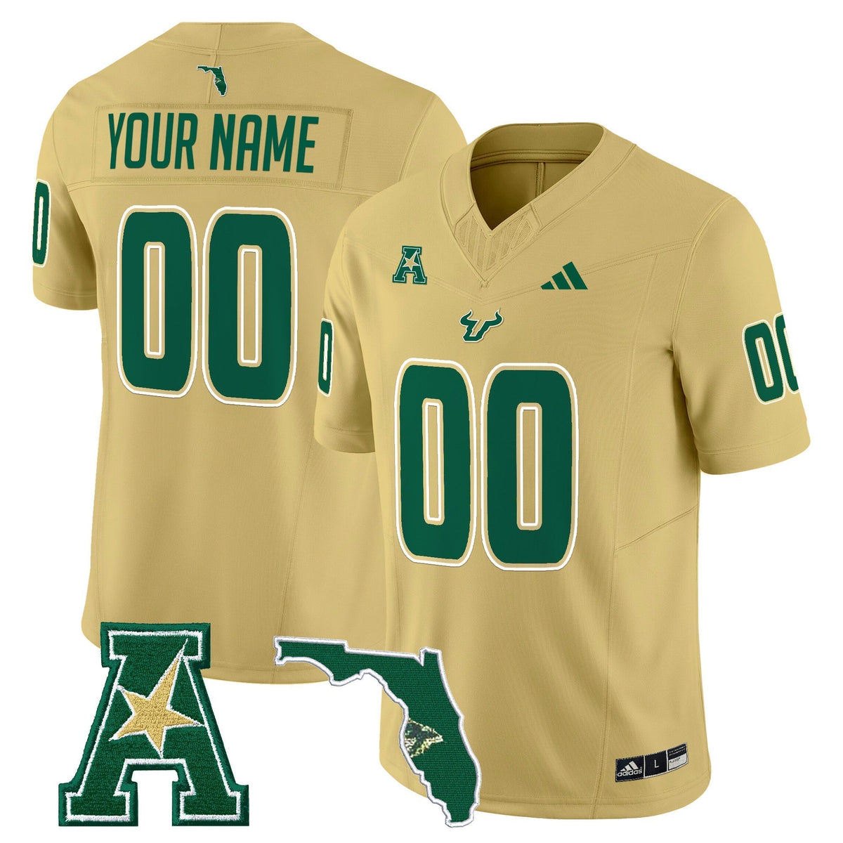South Florida Bulls 2025 Vapor Limited Custom Jersey - All Stitched - image 4