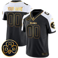 Steelers DMR Patch Gold Vapor Limited Custom Jersey - All Stitched - image 1