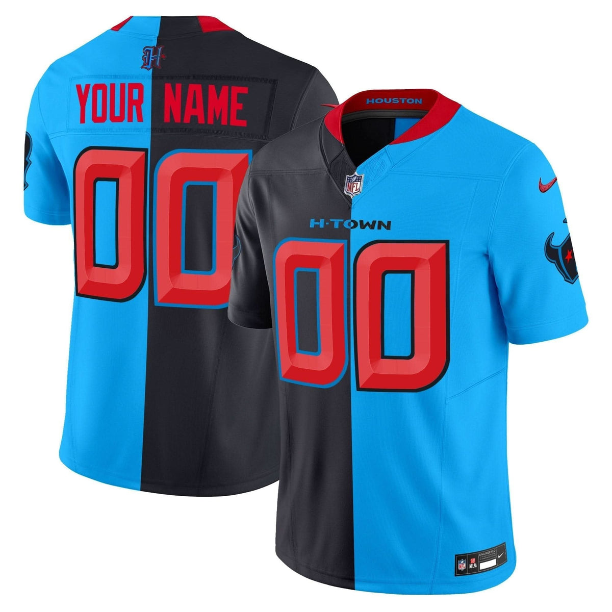 Houston Texans 2024 Vapor Limited Custom Jersey V2 - All Stitched - image 5
