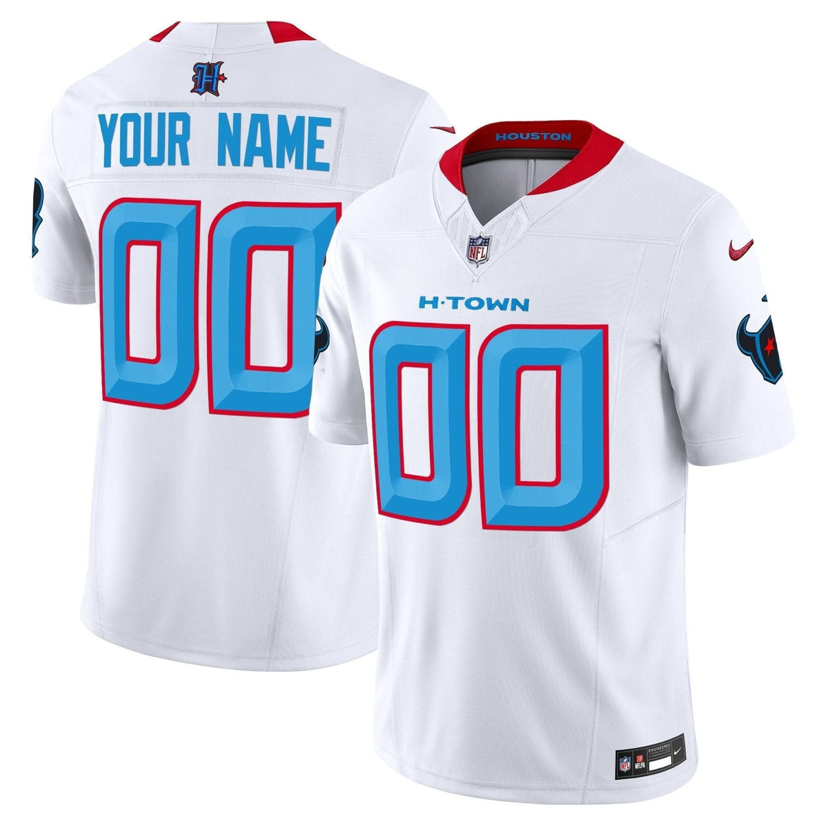 Houston Texans 2024 Vapor Limited Custom Jersey V2 - All Stitched - image 6
