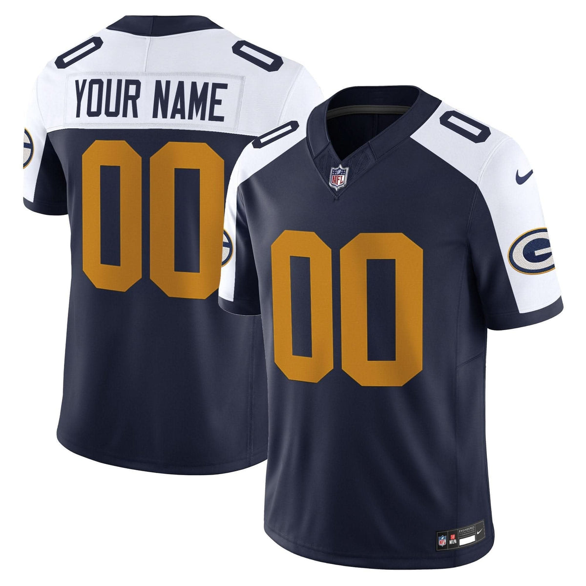 Green Bay Packers The 1923 Classic Vapor Limited Custom Jersey - All Stitched - image 2