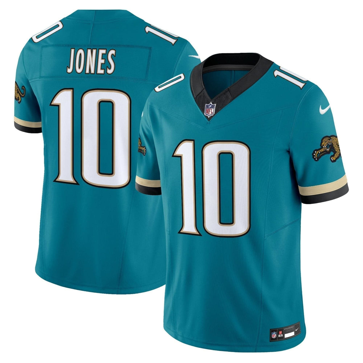 Jacksonville Jaguars Throwback Vapor Limited Jersey - All Stitched - image 3
