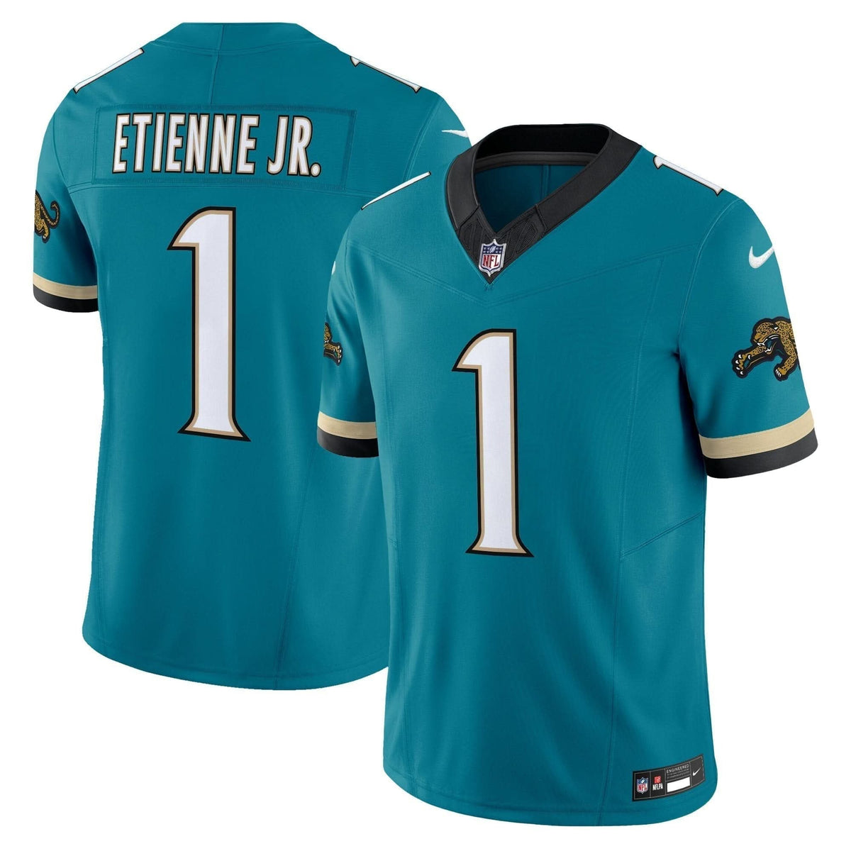 Jacksonville Jaguars Throwback Vapor Limited Jersey - All Stitched - image 4