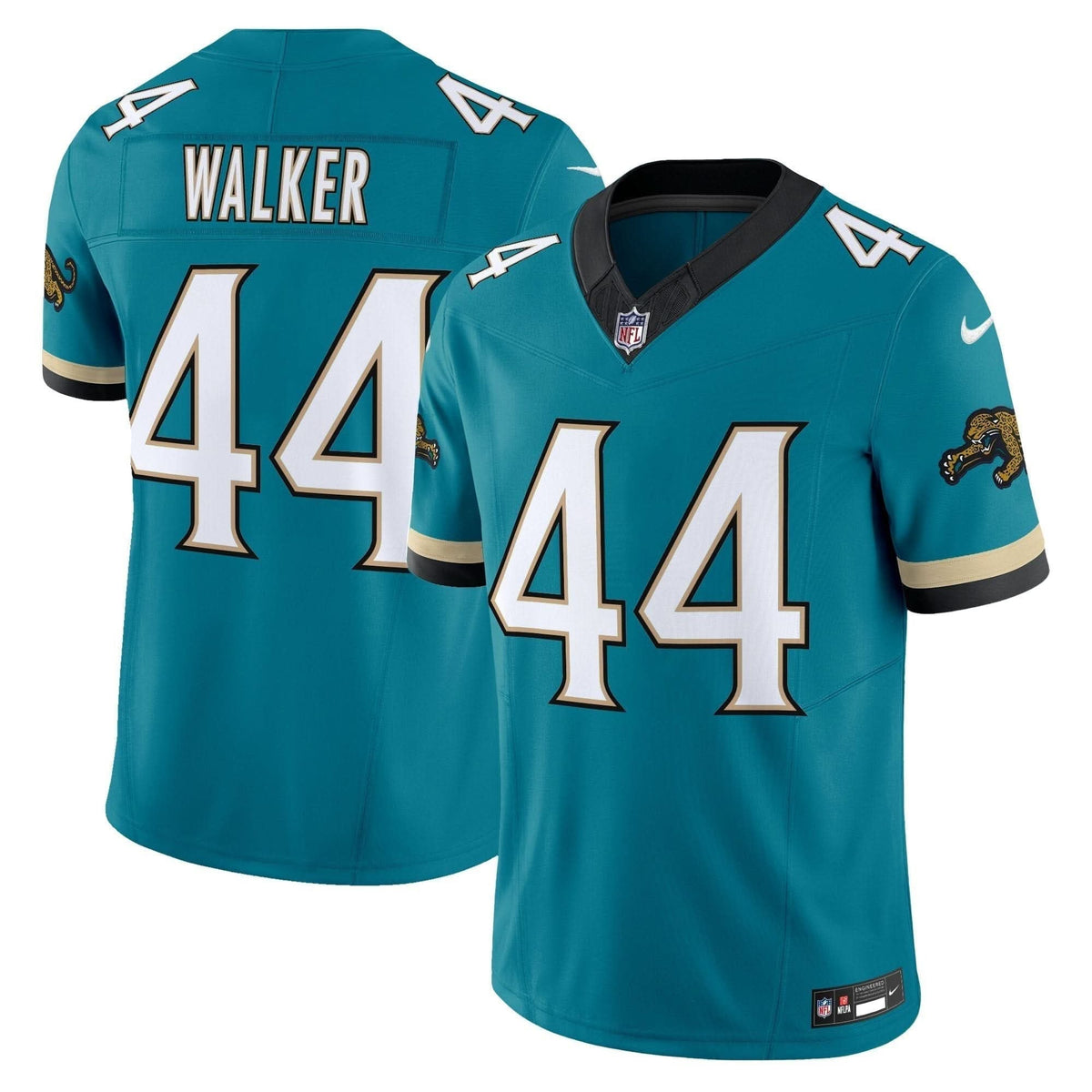 Jacksonville Jaguars Throwback Vapor Limited Jersey - All Stitched - image 6