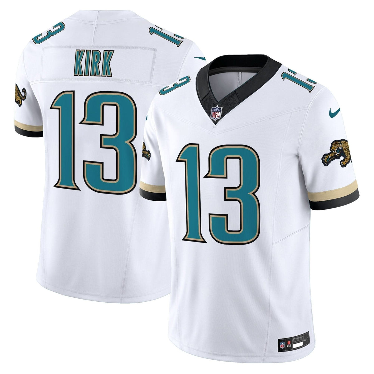 Jacksonville Jaguars Throwback Vapor Limited Jersey - All Stitched - image 12