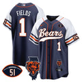 Bears Illinois Patch Baseball Jersey - All Stitched - image 1
