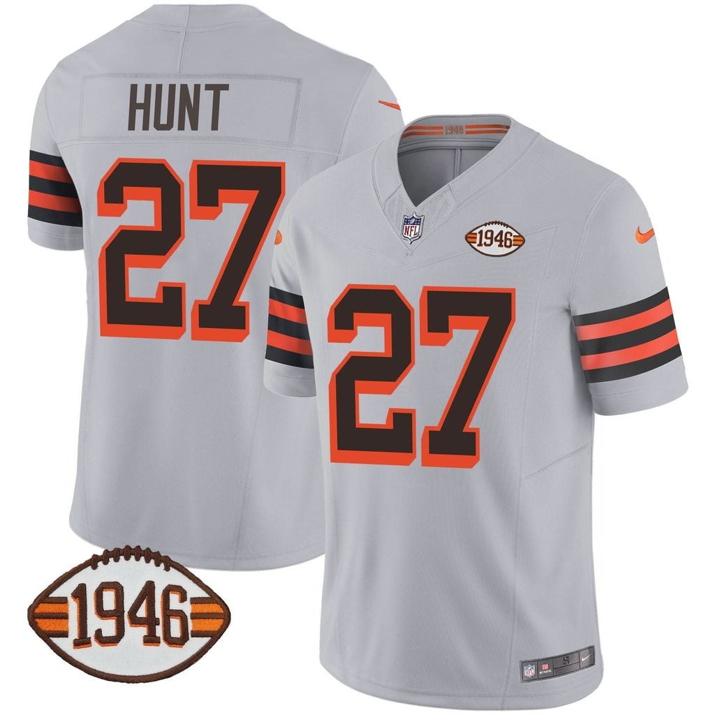 Browns 1946 75th Anniversary Patch Jersey - All Stitched - image 53