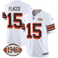 Browns 1946 75th Anniversary Patch Jersey - All Stitched - image 1