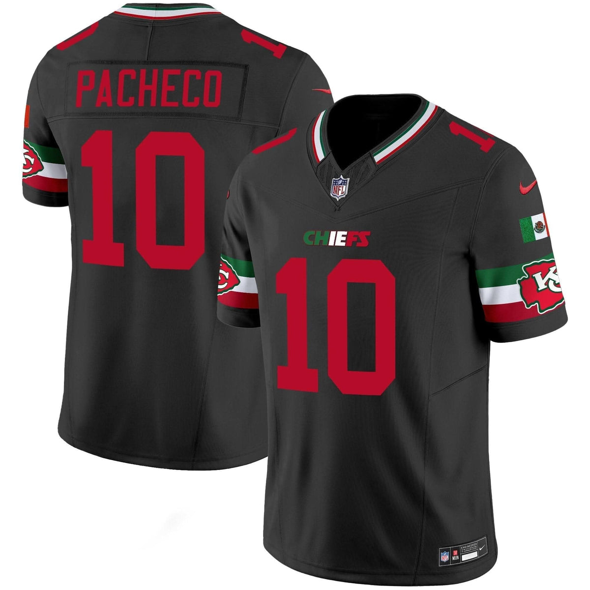 Chiefs Mexico Vapor Limited Jersey - All Stitched - image 11