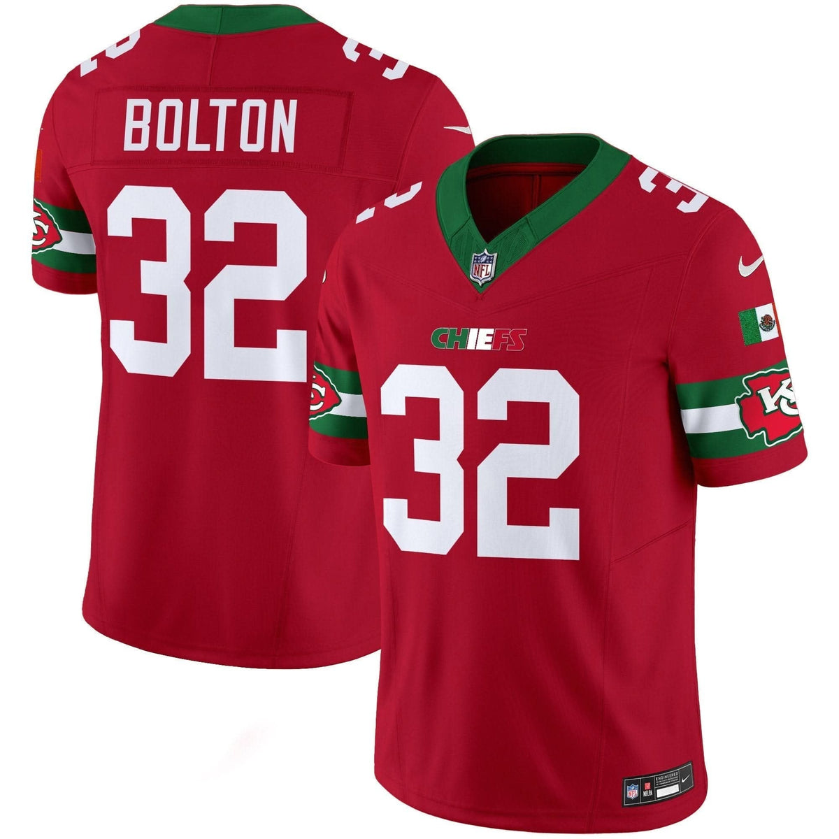 Chiefs Mexico Vapor Limited Jersey - All Stitched - image 33