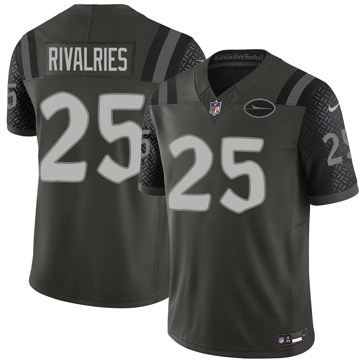 New York Jets F.U.S.E. Limited Rivalry Series Jersey - All Stitched - image 3
