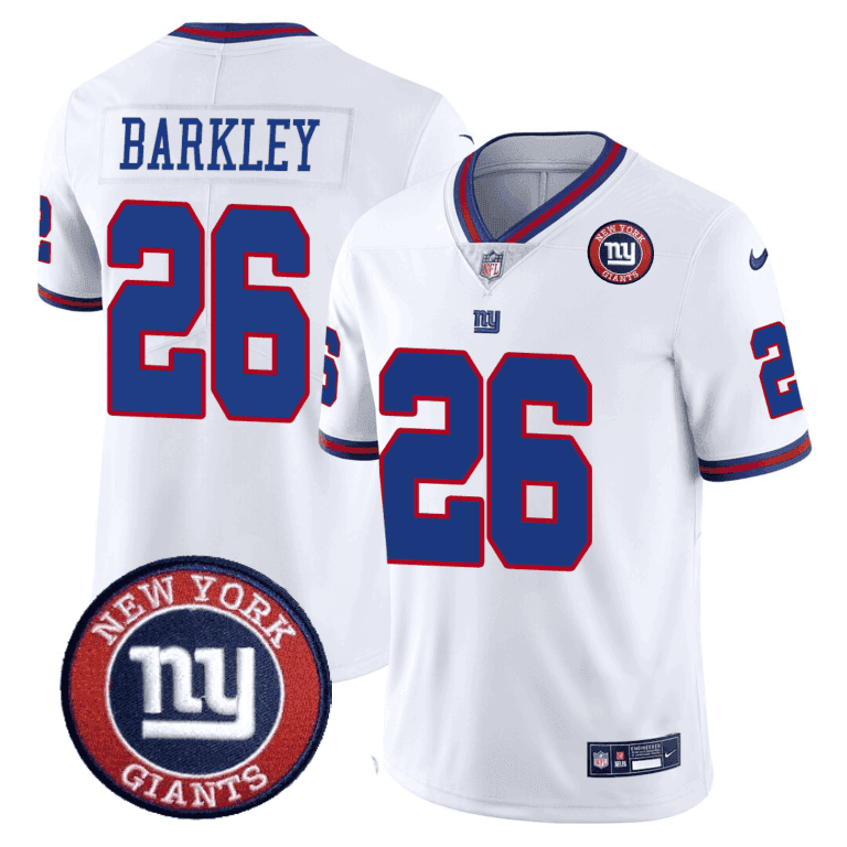 Giants Logo Patch Limited Jersey - All Stitched - image 6