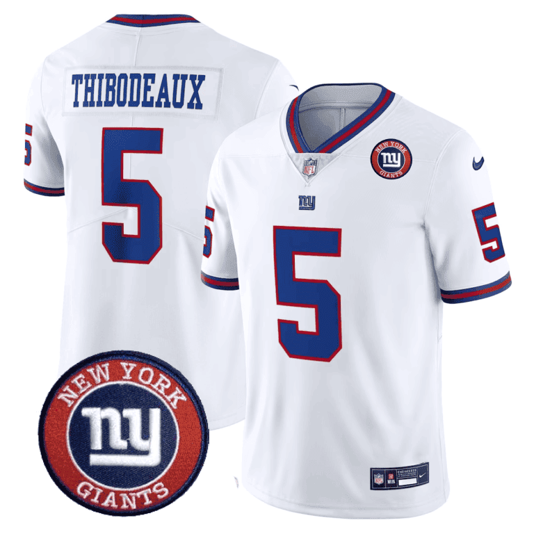 Giants Logo Patch Limited Jersey - All Stitched - image 7
