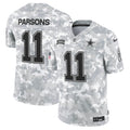 Dallas Cowboys 2024 Salute to Service Vapor Limited Jersey - All stitched - image 1