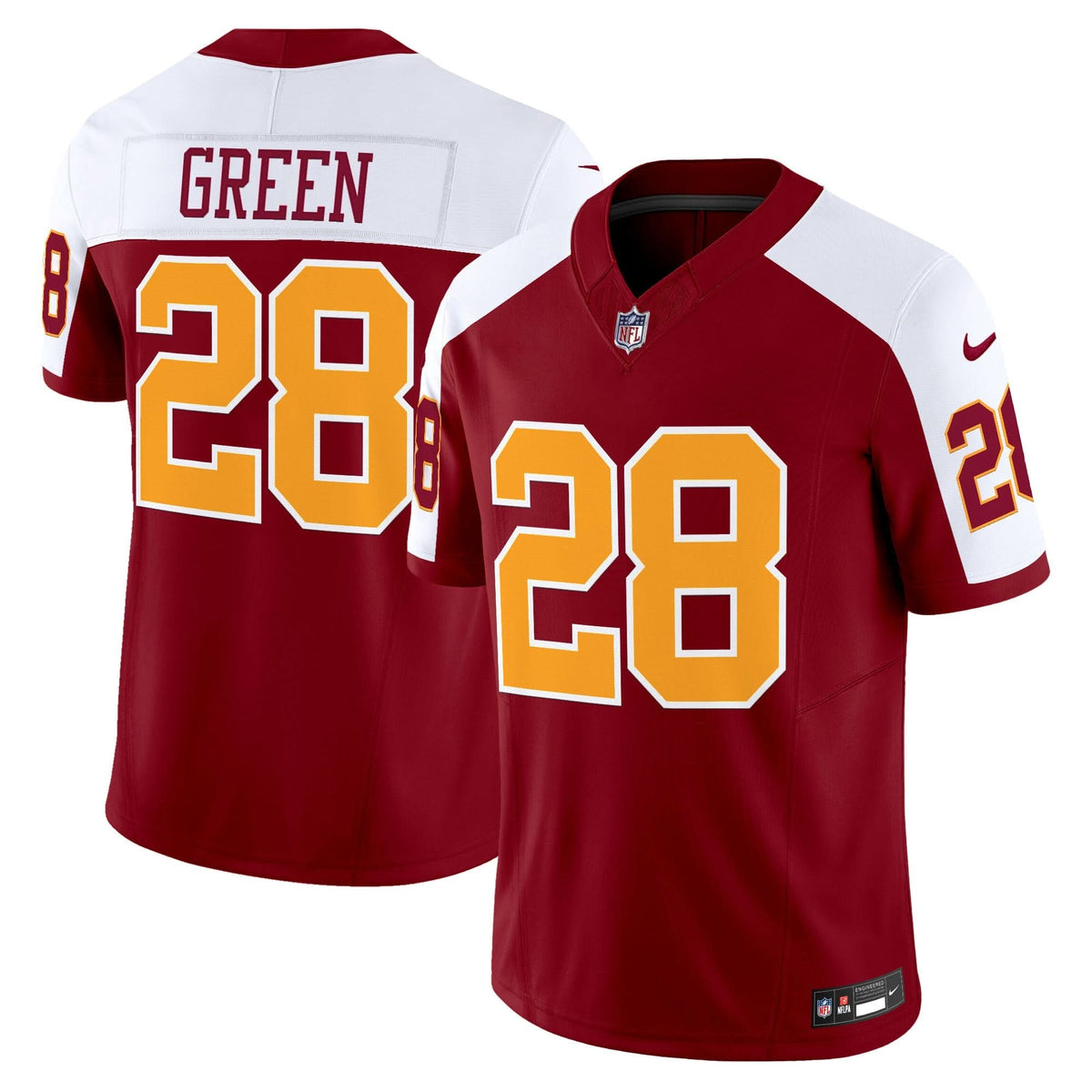 Washington Redskins Throwback Vapor Limited Jersey - All Stitched - image 28
