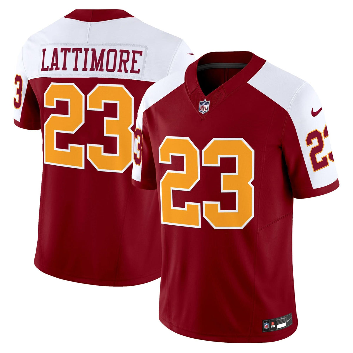 Washington Redskins Throwback Vapor Limited Jersey - All Stitched - image 29