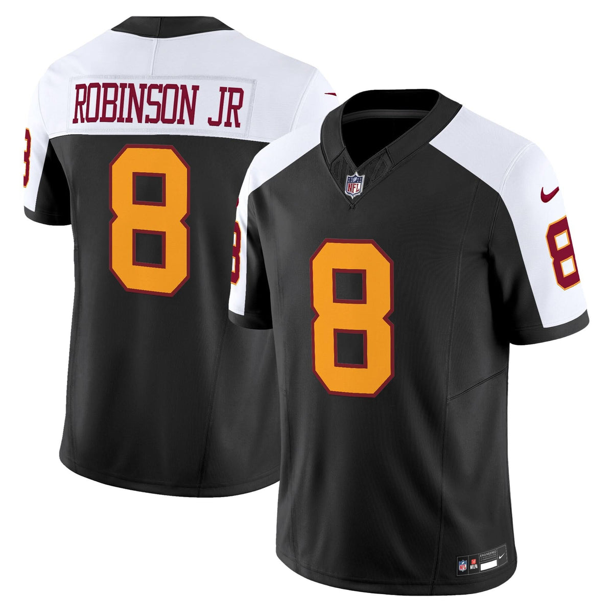 Washington Redskins Throwback Vapor Limited Jersey - All Stitched - image 33