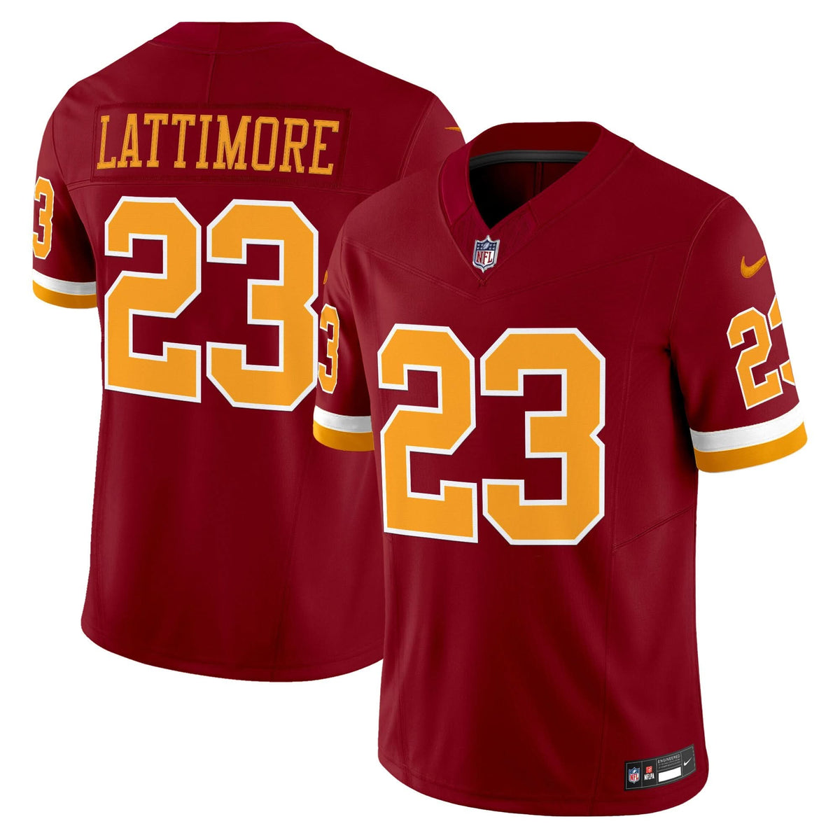 Washington Redskins Throwback Vapor Limited Jersey - All Stitched - image 19