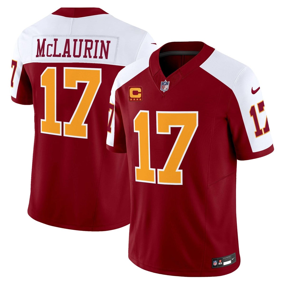 Washington Redskins Throwback Vapor Limited Jersey - All Stitched - image 26