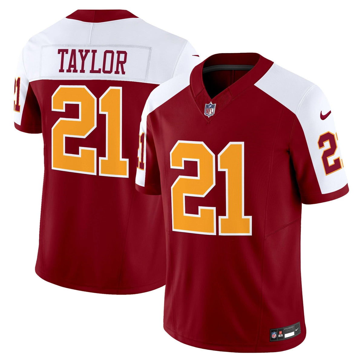 Washington Redskins Throwback Vapor Limited Jersey - All Stitched - image 27