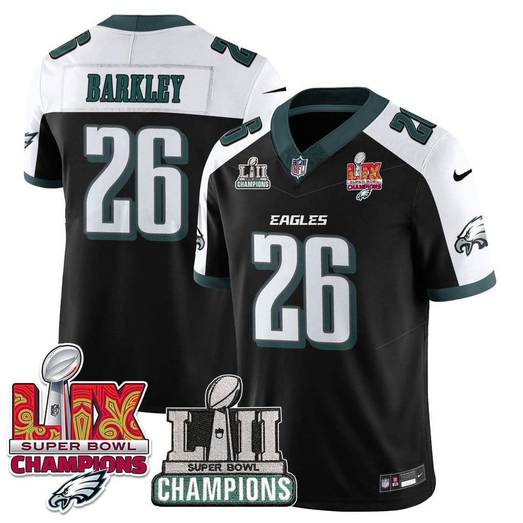 Philadelphia Eagles LII-LIX Super Bowl Champions Vapor Limited Jersey - All Stitched - image 4