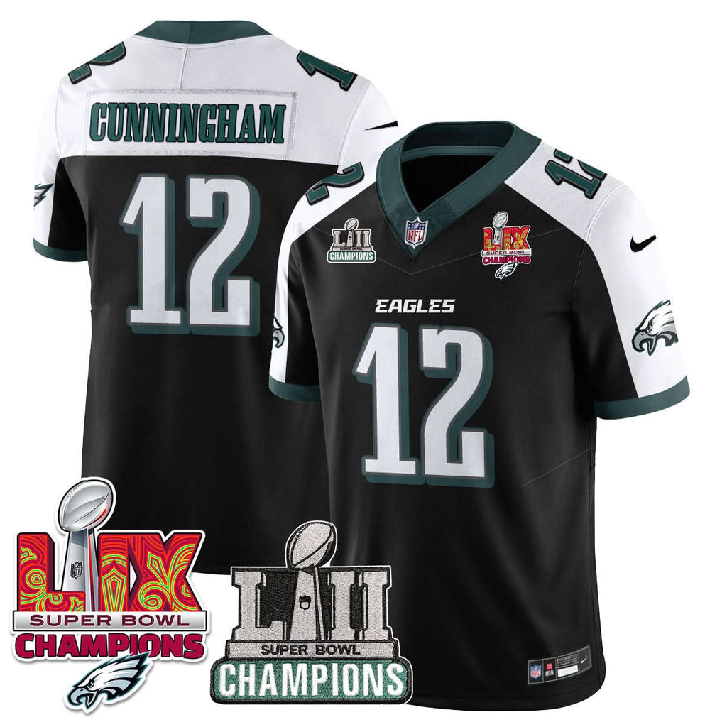 Philadelphia Eagles LII-LIX Super Bowl Champions Vapor Limited Jersey - All Stitched - image 8