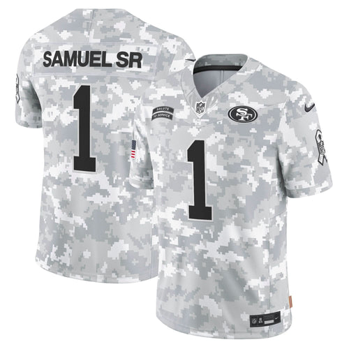 49ers 2024 Salute to Service Vapor Limited Jersey - All stitched - image 2