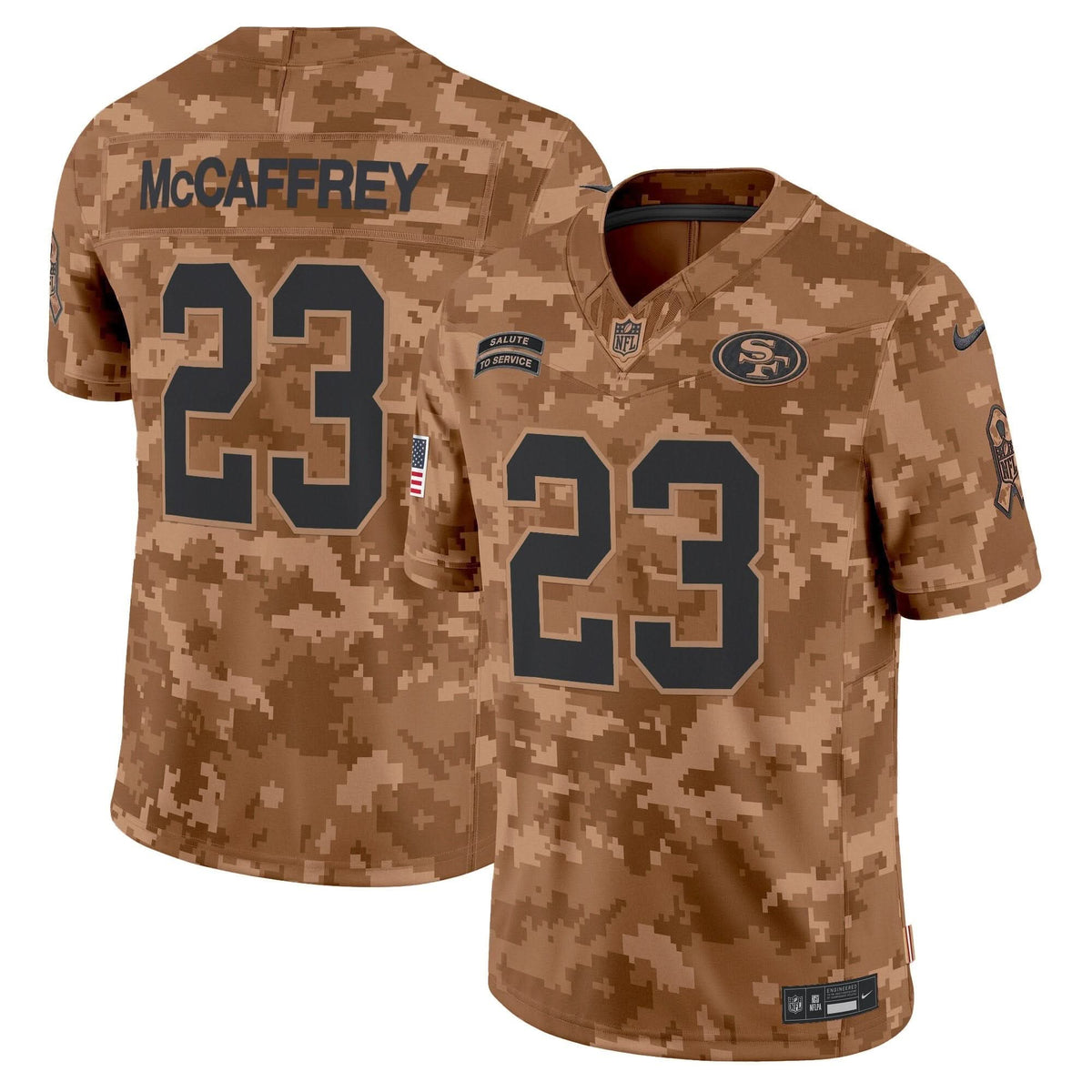49ers 2024 Salute to Service Vapor Limited Jersey - All stitched - image 13