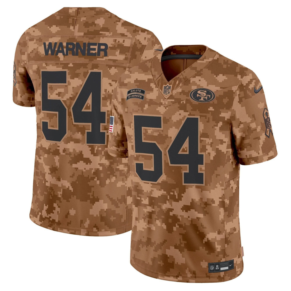 49ers 2024 Salute to Service Vapor Limited Jersey - All stitched - image 17