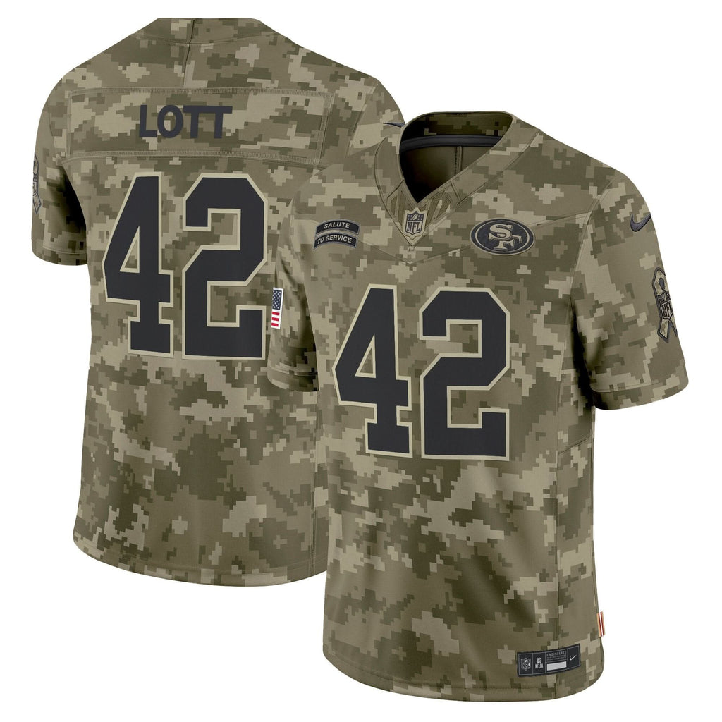49ers 2024 Salute to Service Vapor Limited Jersey - All stitched - image 33