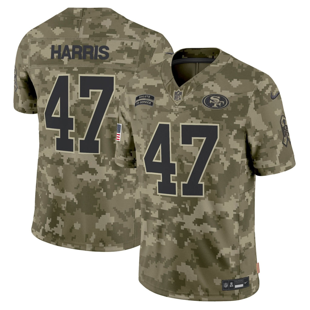 49ers 2024 Salute to Service Vapor Limited Jersey - All stitched - image 36