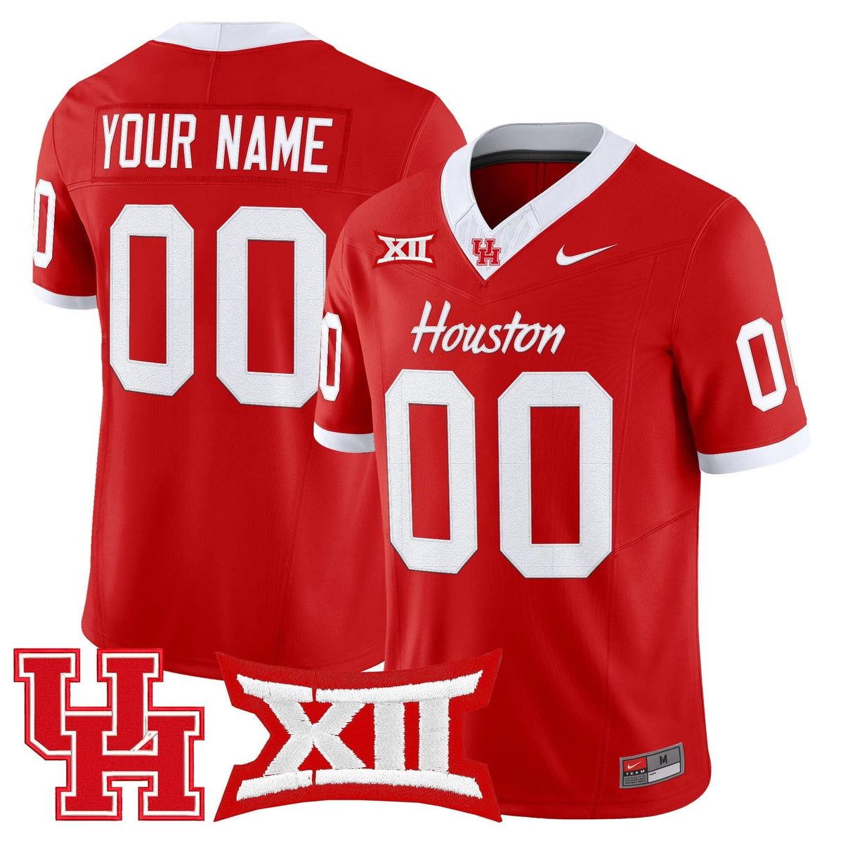 Houston Cougars 2025 Vapor Limited Custom Jersey - All Stitched - image 3