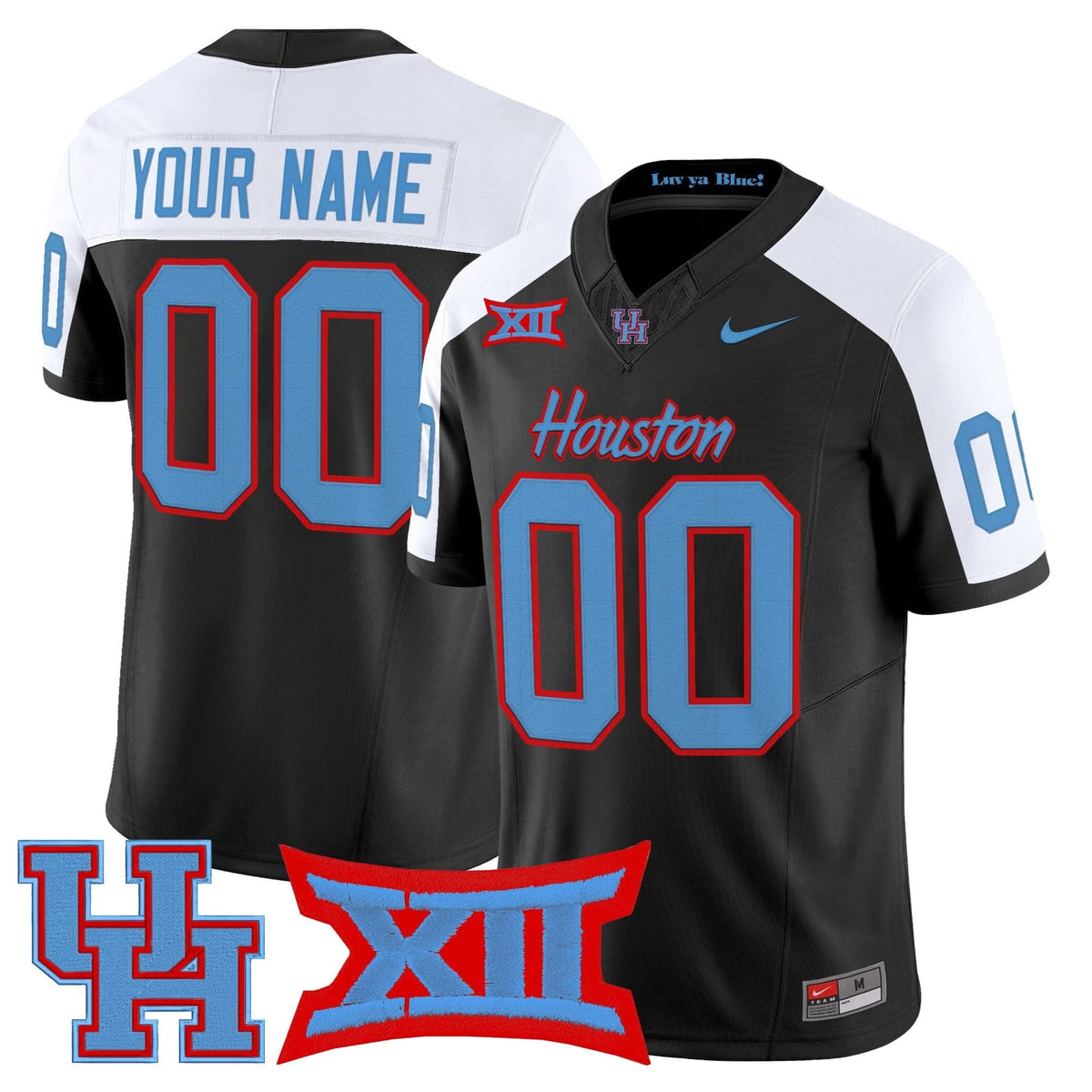 Houston Cougars 2025 Vapor Limited Custom Jersey - All Stitched - image 5