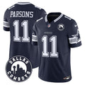 Cowboys "Dallas City" Patch Vapor Limited Jersey - All Stitched - image 1
