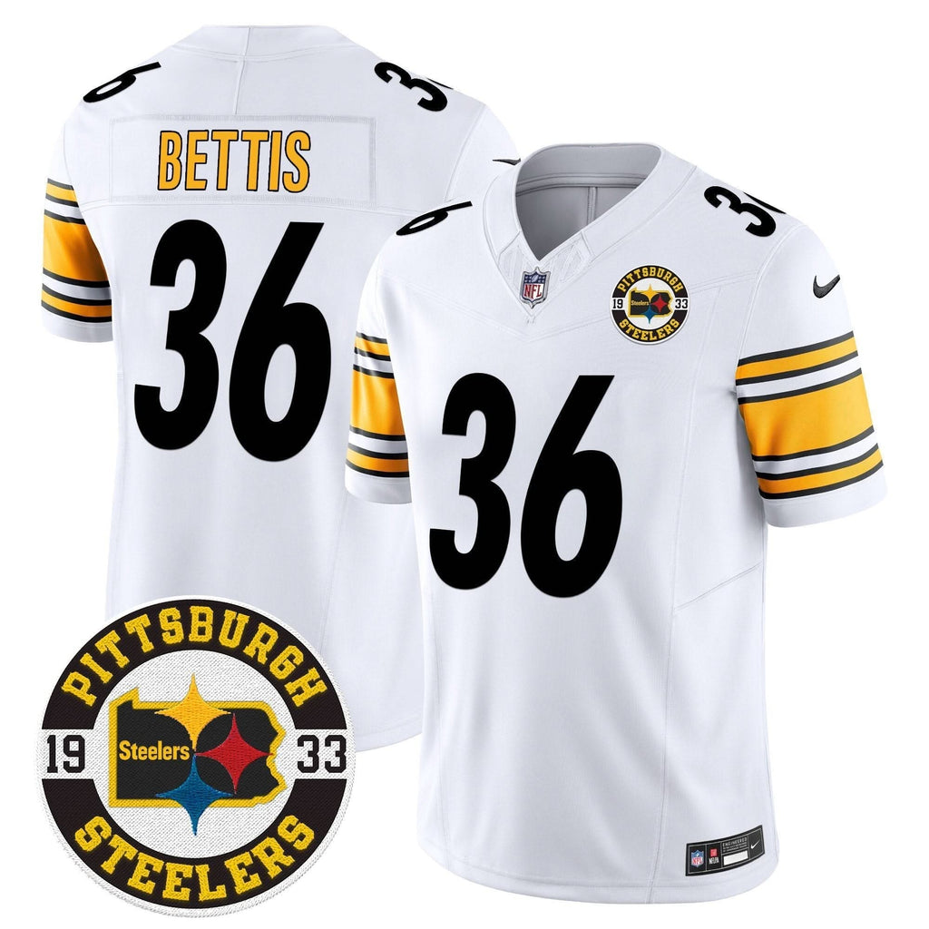 Steelers 2024 Vapor Limited Jersey - Est 1933 Patch - All Stitched - image 35