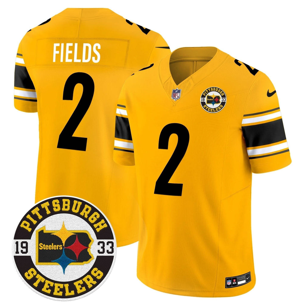 Steelers 2024 Vapor Limited Jersey - Est 1933 Patch - All Stitched - image 37