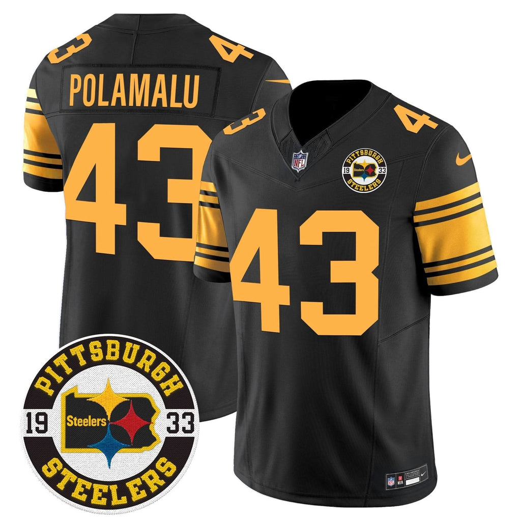 Steelers 2024 Vapor Limited Jersey - Est 1933 Patch - All Stitched - image 50