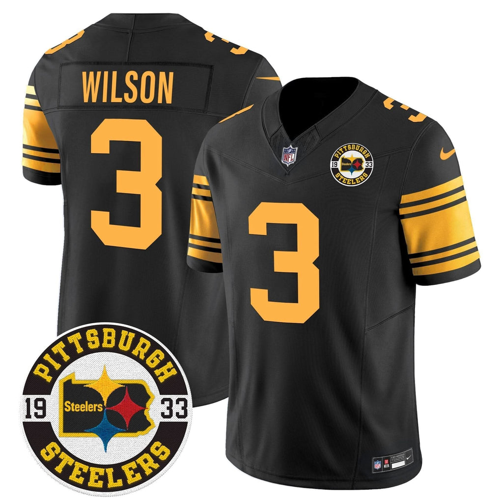 Steelers 2024 Vapor Limited Jersey - Est 1933 Patch - All Stitched - image 54