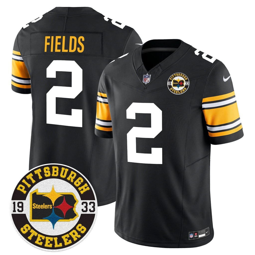 Steelers 2024 Vapor Limited Jersey - Est 1933 Patch - All Stitched - image 1